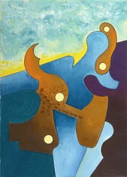 Softly as in a Morning Sunrise, 2008 (olja på duk)