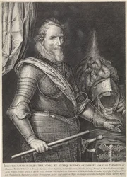 Porträtt av prins Maurice av Orange