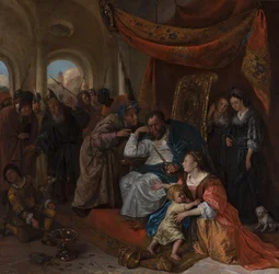 Moses och Faraos krona, ca 1670