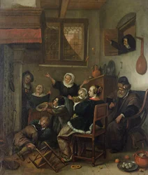 Interiörscen, ca 1660-70