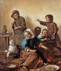 The Childrens Meal, ca 1665.