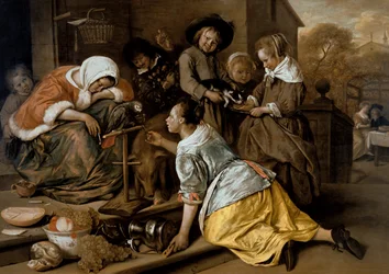 The Effects of Inmperance, c.1663-65 swed