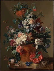 Vas med blommor, 1722
