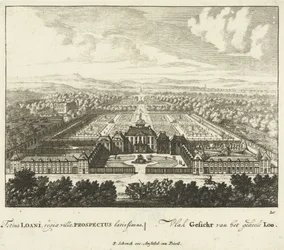Utsikt över Het Loo-palatset, 1694-97