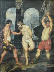 Jan Janssens (1590-cirka1650) Kristi gisslan S:t Mikaels kyrka Gent 30-06-2019