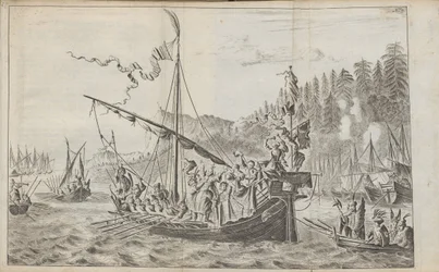 Stenka Razin Från: Tre betydande resor, 1675