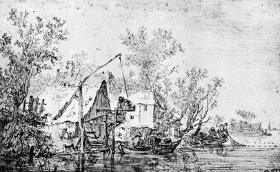 En holländsk flod, 1913.