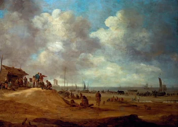 Utsikt över Scheveningen, 1649