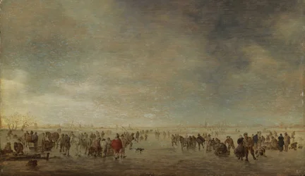 Skridskoåkare, 1641
