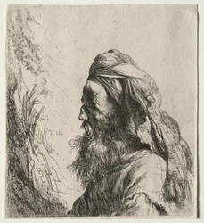 Chef för en orientalisk, 1600-tal.