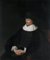 Porträtt av Constantijn Huygens (1596-1687)