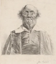 Porträtt av Robert South, mitten av 1600-talet.