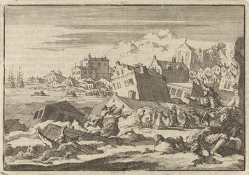 Jordbävning i Jamaica som förstörde staden Port Royal, 1692