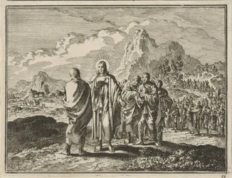 Kristus straffar Petrus