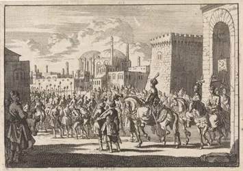 Sultan Mustafa II:s inträde i Konstantinopel, 1695