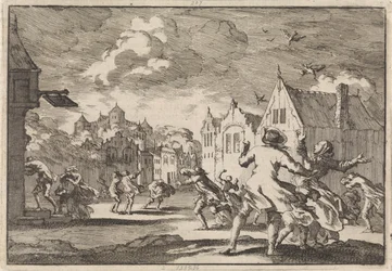 Invånarna i en by nära slottet Luchow i Lüneburg blir omkörda av en virvelvind som får fåglarna att falla döda från himlen, 1671