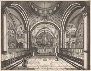 Kören i Heliga gravens kyrka i Jerusalem