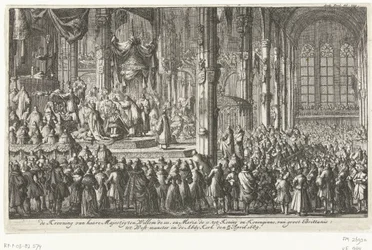 Kröningen av Vilhelm III, 1689