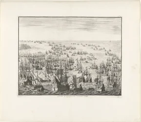 Den spanska armadans förlisning 1588, ca. 1680