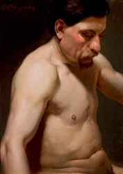 Polska: Halvnaken man