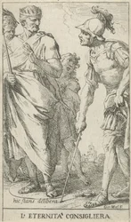 Popilius Laenas tecknade en cirkel L