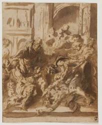 S:t Erasmuss martyrskap (?)