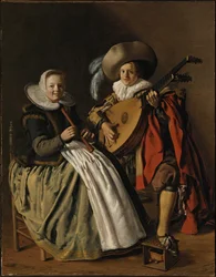 Duetten, ca 1629 (olja på duk)
