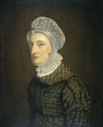 Porträtt av Maria Petronella Mann