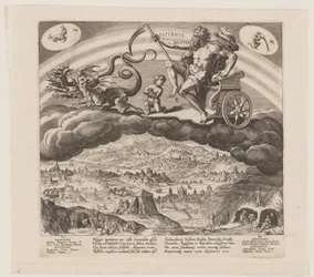 Saturnus, från De sju planeterna