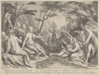 Diana upptäcker Callistos graviditet