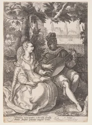 Spring (Music-Making Couple), från De fyra årstiderna