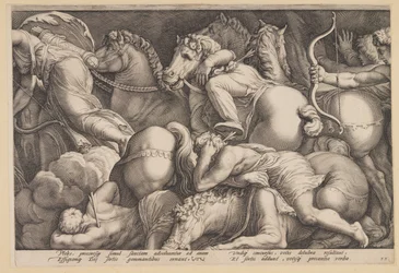 Bestraffningen av Niobe (plansch 2)