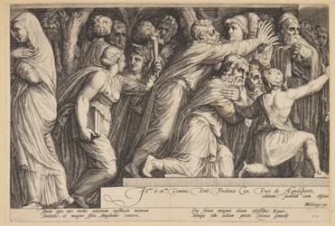 Bestraffningen av Niobe (plansch 4)
