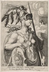 Tre gudinnor, ca. 1595.
