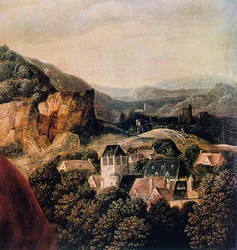 St Hieronymus, detalj, 1543.