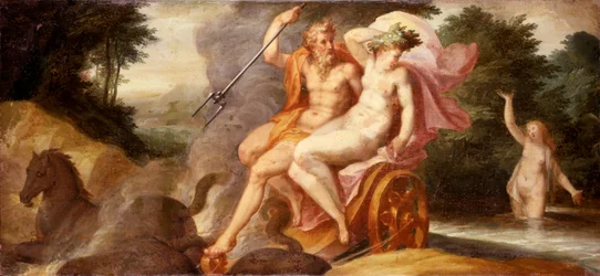 Våldtäkten på Proserpina (Ratto di Proserpina), av Jan Soens även känd som Flamish, slutet av 1500-talet