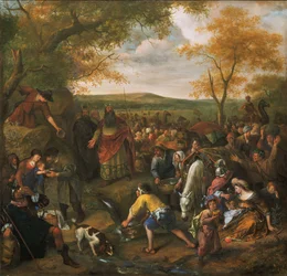 Moses slår mot klippan