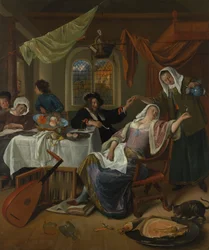 The Dissolute Household, ca. 1663-64.