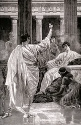 Vinicius face a Petrone, ca 1900-20 (illustration)