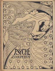 Omslagsdesign Psyche av Louis Couperus, 1898.