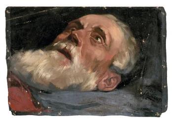 Chef för en gammal man (studie) 1882 (olja på duk)