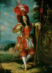 Kejsar Leopold I 1640-1705 i teaterdräkt, 1667