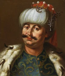 John III Sobieski, kung av Polen, klädd som en osmansk sultan.