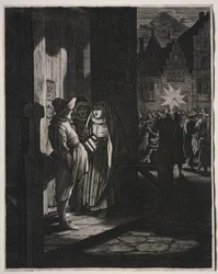 Kings Star, A Night Piece, 1630.
