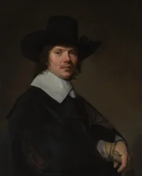 Porträtt av en man, 1645.