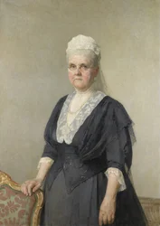 Drottning Emma, ​​prinsessan av Waldeck-Pyrmont. Änka efter kung Vilhelm III