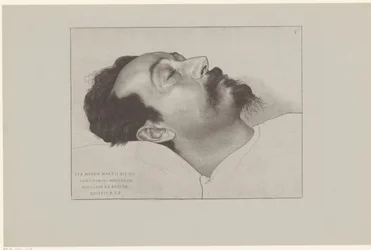 Nicolaas de Roever på sin klotter Således vilade Nicholas de Roever den 12 mars år 18903 R.I.P. (titel på objekt)