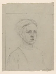 Porträtt av Johanna Veth