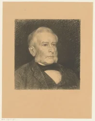 Porträtt av Matthijs de Vries Famous Contemporaries (serietitel)
