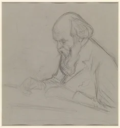 Porträtt av Petrus Josephus Hubertus Cuypers